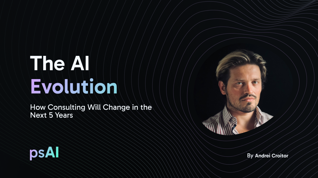 AI processes vast data, but lacks human focus and context. In consulting, AI will handle data analysis, but consultants will provide the depth and judgment needed to make that data actionable. In the next five years, consultants will become curators of AI-driven insights, using their human experience to shape strategies that resonate with clients. AI will automate routine tasks, freeing consultants to focus on relationship-building and strategic thinking. The future of consulting is a partnership with AI, not a competition. Firms that embrace this collaboration will lead the industry’s transformation. Are you ready?